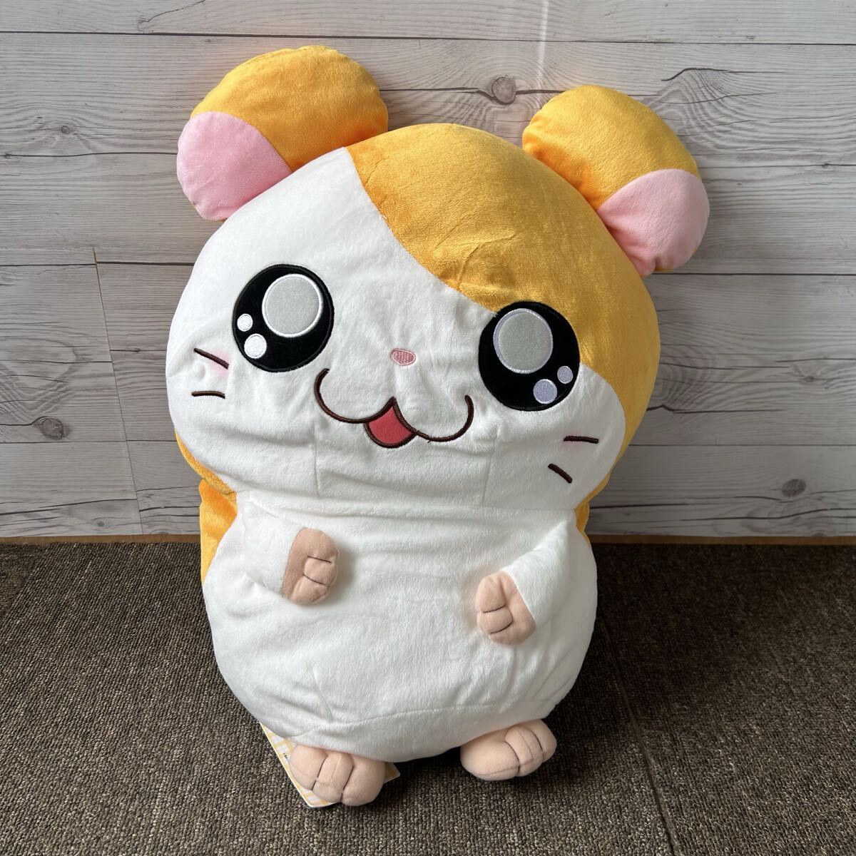 ＊希少＊　とっとこハム太郎　ぬいぐるみ　当時物　Lサイズ　エポック 希少＊とっとこハム太郎 ぬいぐるみ 当時物 Lサイズ エポック