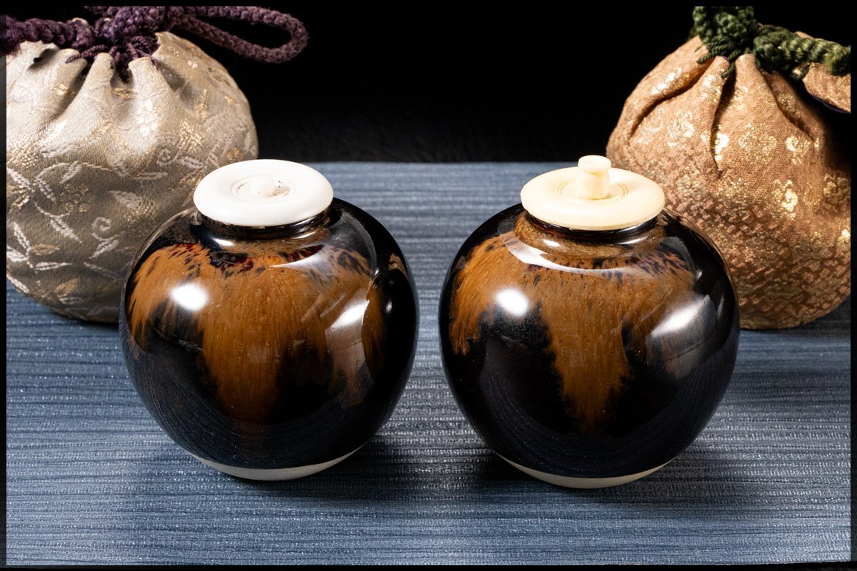 茶入 仕覆 Amazon.co.jp: 古唐物肩衝茶入 附箱 裂仕覆替仕覆二種入 利休