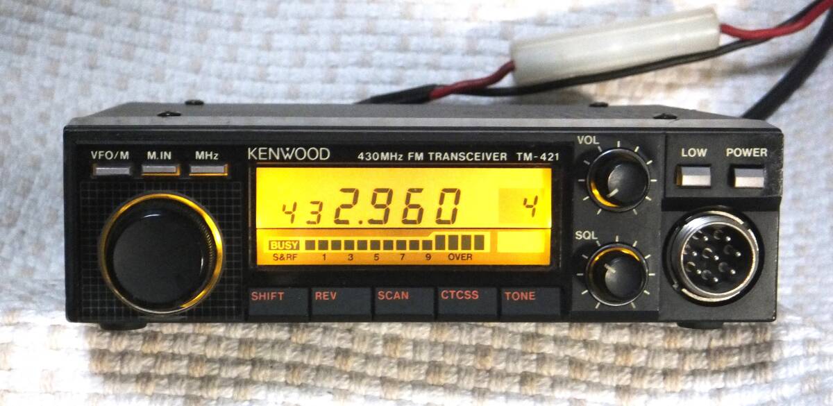 トランシーバー KENWOOD 430MHz FM transceiver TM-421 Kenwood TM-421 430MHz FM transceiver | eBay