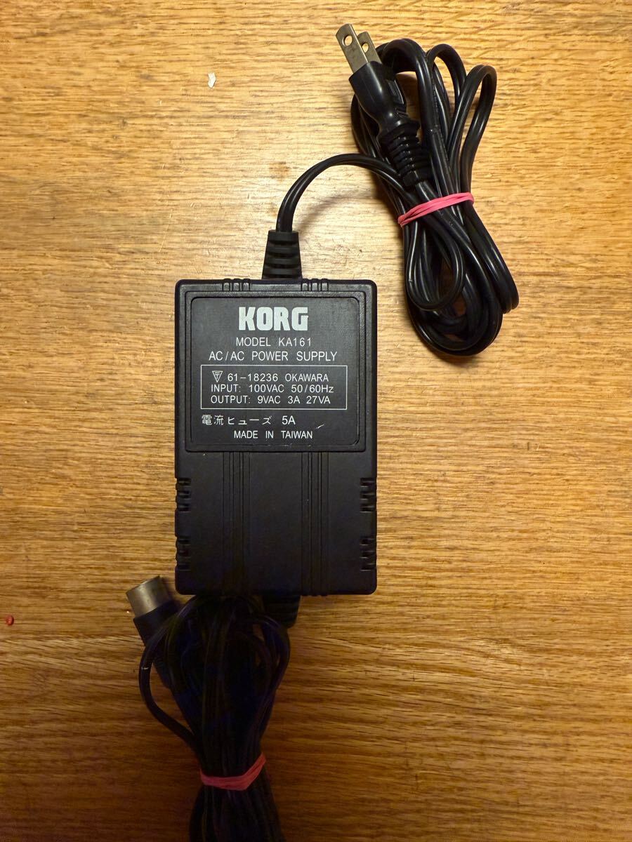 KORG X5Dシンセサイザー 専用バッグ、電源アダプタ付き KORG 鍵盤61鍵搭載 シンセサイザー X5D 電源アダプター、ソフト