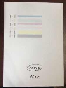 【H16024】プリンターヘッド ジャンク 印字確認済み QY6-0061 CANON キャノン PIXUS IP4300 IP5200 MP600 MP830