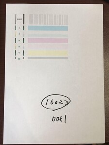 【H16023】プリンターヘッド ジャンク 印字確認済み QY6-0061 CANON キャノン PIXUS IP4300 IP5200 MP600 MP830