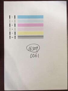 【H16309】プリンターヘッド ジャンク 印字確認済み QY6-0061 CANON キャノン PIXUS IP4300 IP5200 MP600 MP830