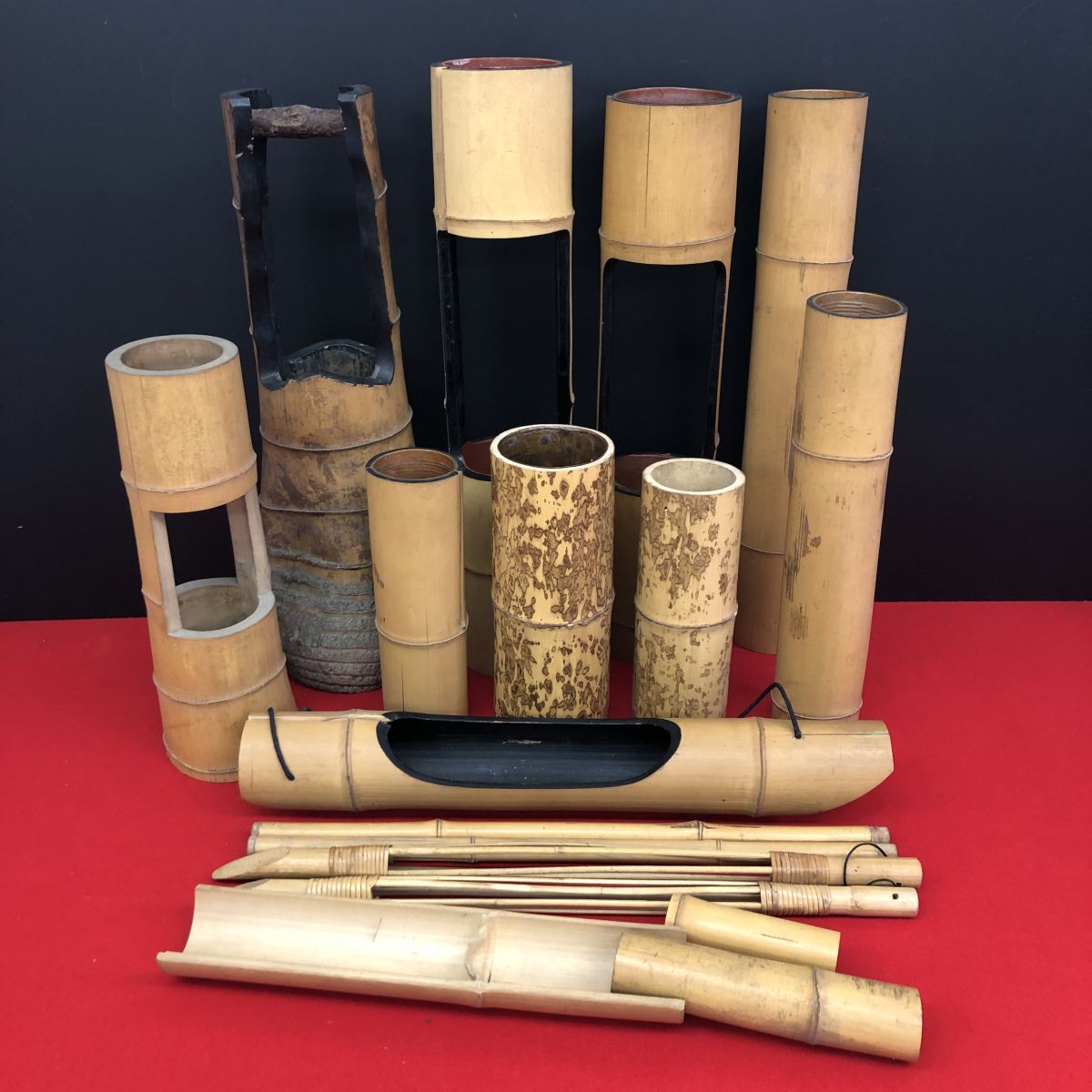 ♦中国古玩 花生 花器 竹根 竹製 清時代 茶葉用道具 古美術品 置物飾り骨董品 ♢中国古玩 花生 花器 竹根 竹製 清時代 茶葉用道具 古美術品