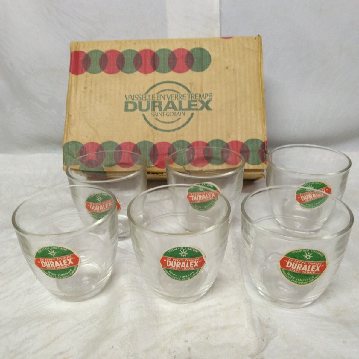 蔵にあった古いガラスコップ2客 蔵にあった古いガラスコップ2客 蔵にあった古いガラスコップ2客