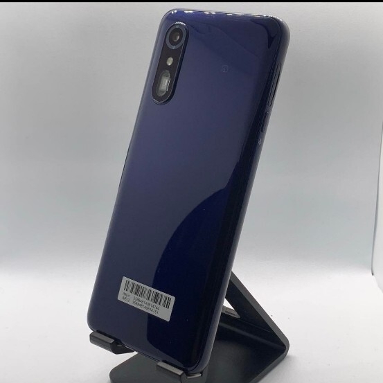 新品未使用　らくらくスマートフォン a ディープブルー ケース付き FCNT らくらくスマートフォン a A401FC ワイモバイル [ディープ