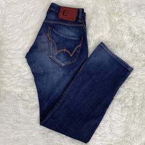 エドウィン EDWIN EG5005 S×33 立体裁断 ジーンズ デニムパンツ E-FUNCTION E-ファンクション 防風 WIND STOPPER ウインドストッパー 古着