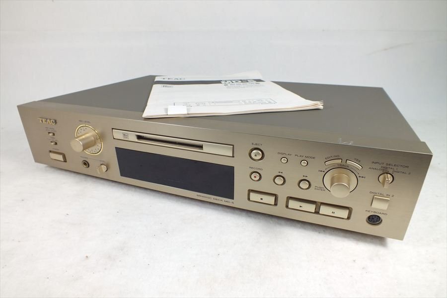 Yahoo!オークション -「teac md-5」の落札相場・落札価格