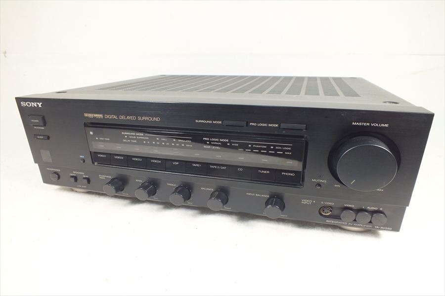 SONY ソニー/AVアンプ/TA-AV550/206838/Bランク/81【中古】 SONY ソニー/AVアンプ/TA-AV550/206838/Bランク/81【中古】