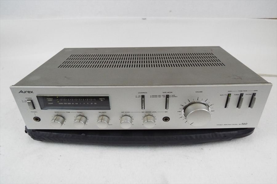 東芝　オーレックス　プリメインアンプSB-66 ジャンク Aurex SB-66の仕様 オーレックス