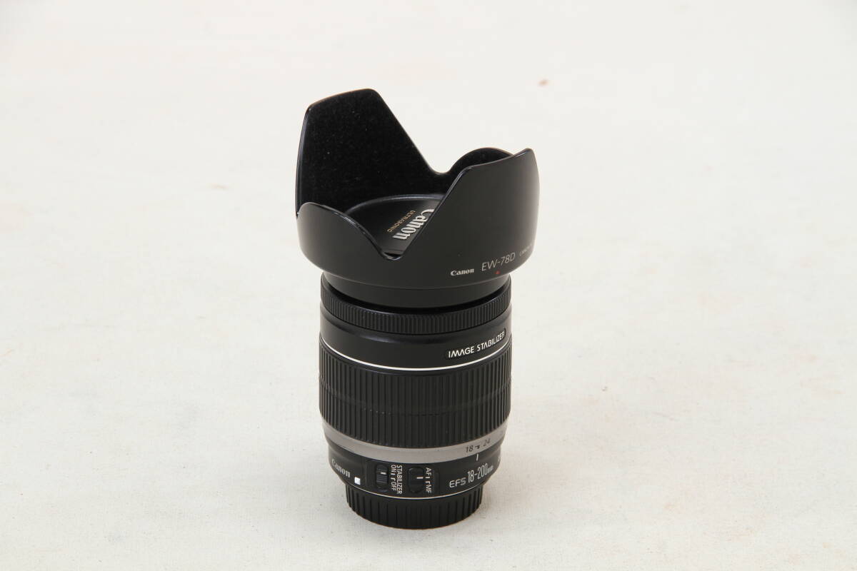 美品 【Canon EF-S 18-200mm IS 】 望遠レンズ　安心保証◎ レンタル - Canon(キヤノン)EF-S18-200mm F3.5-5.6 IS | カメラ