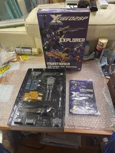 FANSPROJECT X-Fire 02SP Explorer + Munitioner / ブラストオフ + スィンドル 中古 完品 状態良好 トランスフォーマー 送料無料 同梱可