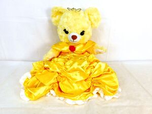 M329★ユニベアシティ ぬいぐるみ ルージュローズ 美女と野獣のベルVr. DISNEY Beauty AND THE BEAST 美品★送料880円〜