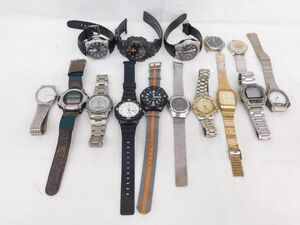 T322★CASIO 腕時計 大量 約16点 CASIO CA-53W WAVE CEPTOR カシオトロン R-11 カシオ データバンク DB-35H MD-731他★送料690円〜