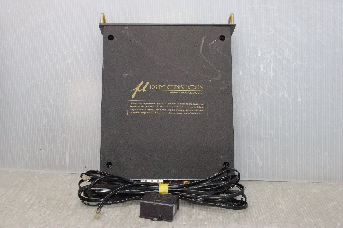 Yahoo!オークション -「μ-dimension」(カーオーディオ) の落札