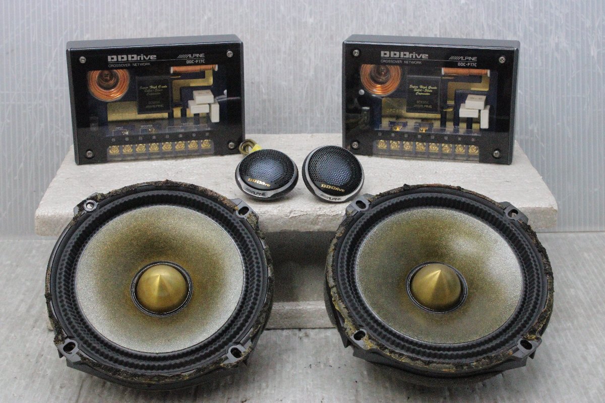 ALPINE DLX-F17W ウーファーとツイーターセット Yahoo!オークション -「dlx-f17w」の落札相場・落札価格