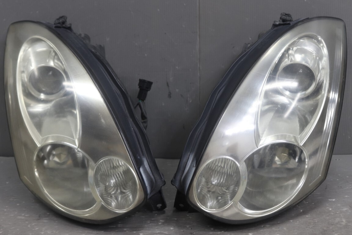 スカイライン クーペ V35 CPV35 前期 ヘッドライト HID 左 スカイライン クーペ V35 CPV35 前期 ヘッドライト HID 左