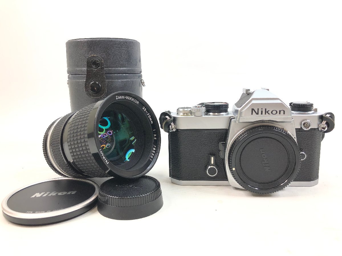 NIKON F フィルムカメラ NIKKOR 35mm〜70mm 一眼レフカメラ Yahoo!オークション -「nikkor 35-70mm f3.3-4.5」(フィルム