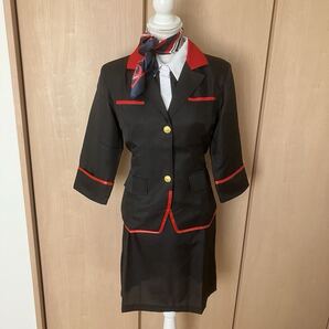 ★ Lサイズ キャビンアテンダント 客室乗務員 コスプレ衣装 制服★ JAL ANA キャンギャル②