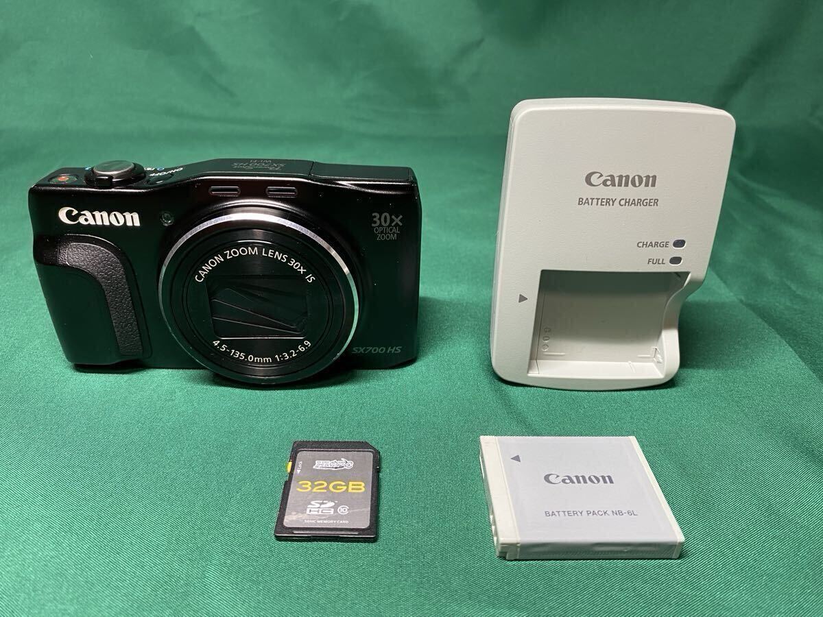Canon PowerShot SX700HS ブラック 動作確認済み コンデジ Amazon | Canon デジタルカメラ Power Shot SX700 HS ブラック