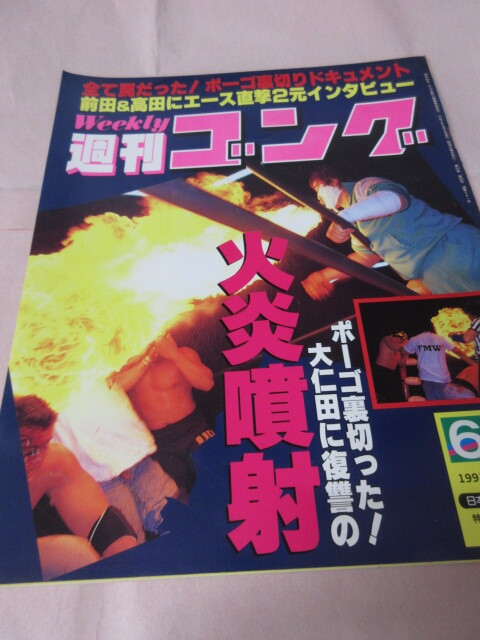週間ゴング15冊＋週間プロレス1冊　計16冊セット 週間ゴング15冊＋週間プロレス1冊 計16冊セット - メルカリ
