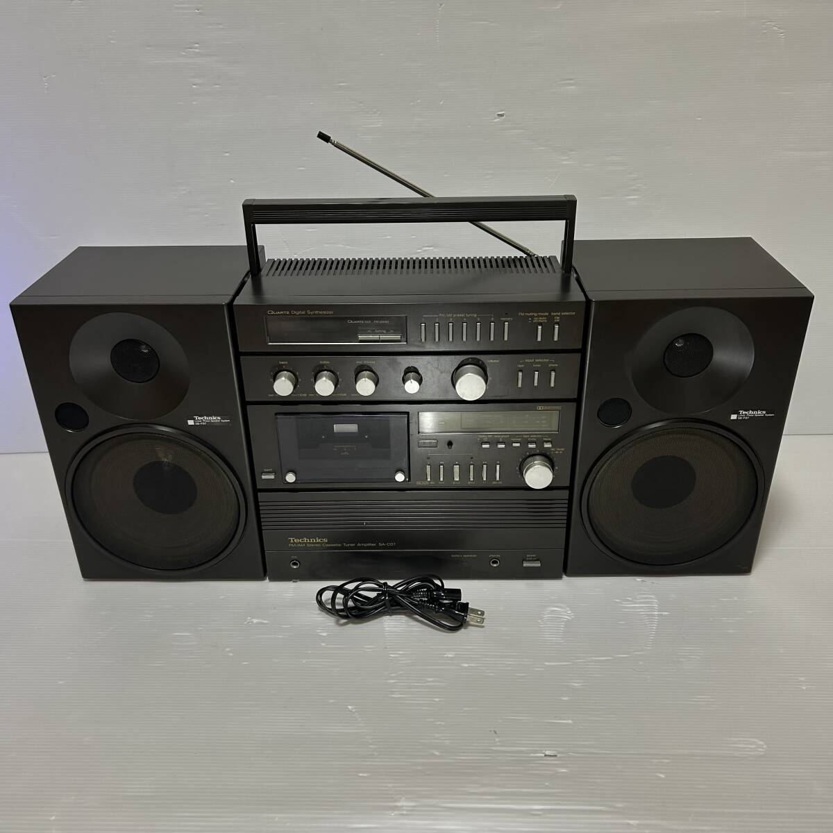 Technics ラジカセ SA-C06 SB-F07 スピーカー　ジャンク Technics SA-C06 FM AM Boombox SB-F07 2-Way : Amazon.ca