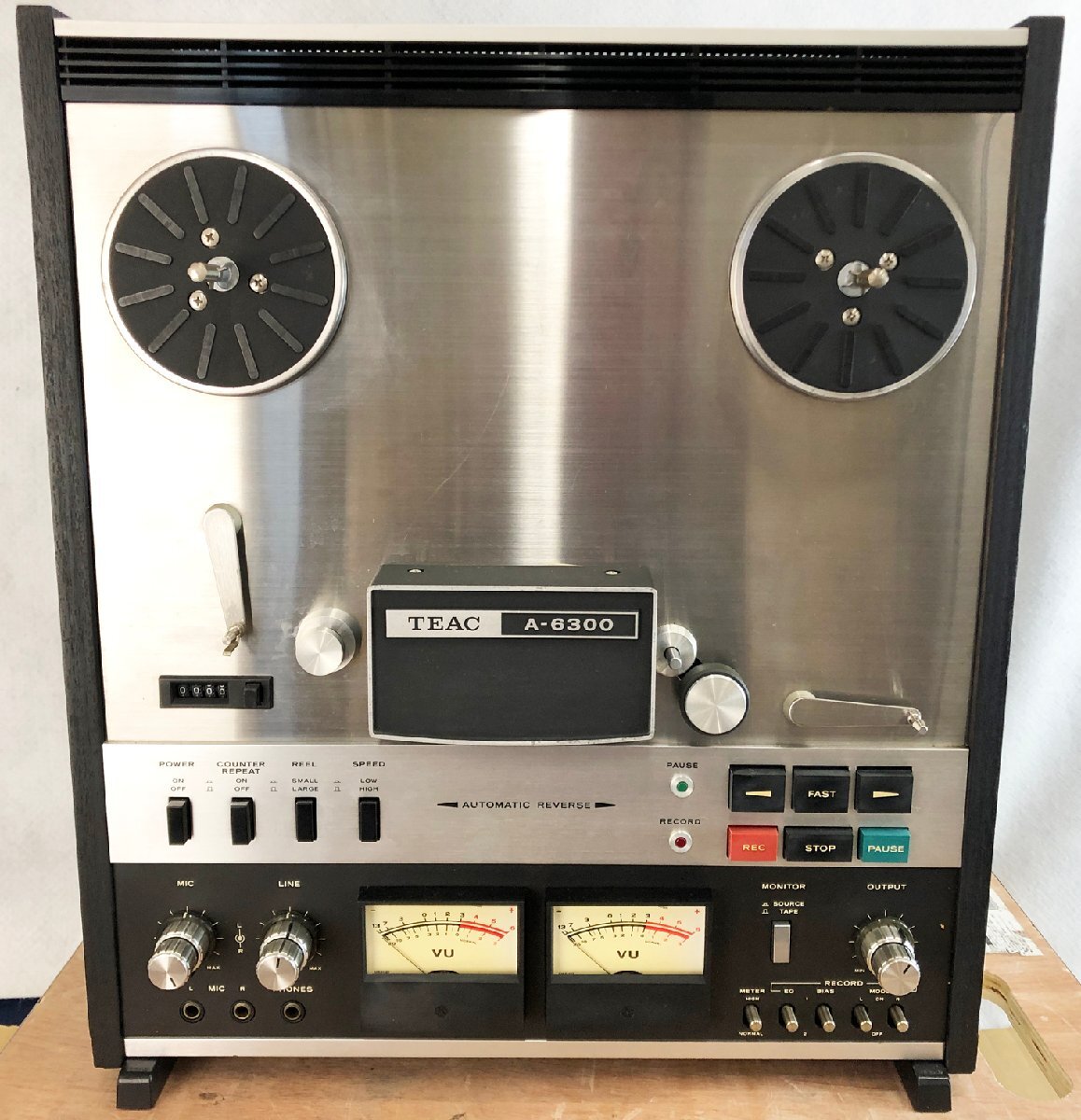 TEAC A-6300 オートリバース テープレコーダー TEAC A 6300 Reel to Reel Demo - YouTube