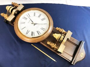 ★ジャンク品★からくり時計 Small World ウエストミンスター 4MJ694RH リズム