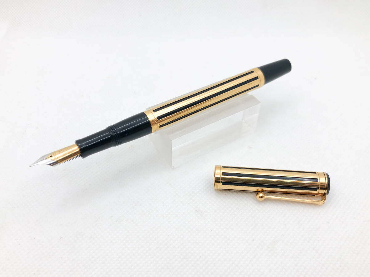 ウォーターマン DG 万年筆 plaque or g WATERMAN ウォーターマン 万年筆 PLAQUE OR G 18K 750 - メルカリ