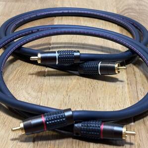 即決/送無 audio-technica オーディオテクニカ AT-6210 Super-PCOCC=アズキャスト工法 夢の単結晶導体=1,5mmφ/単線 プラグピンもPCOCC 1m