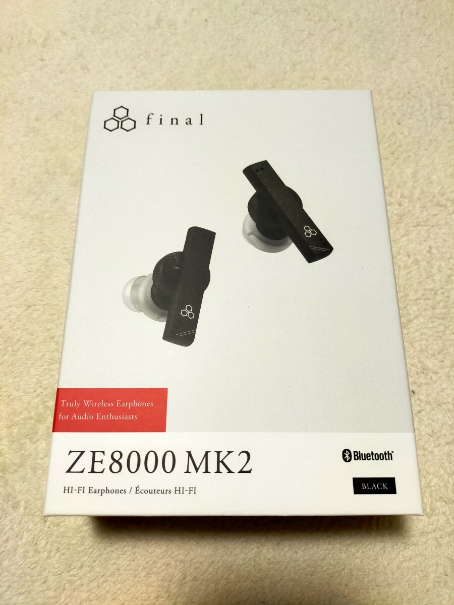 ｛ターン］[新品未開封]final ZE8000 MK2 final ZE8000 MK2 ブラック – e☆イヤホン