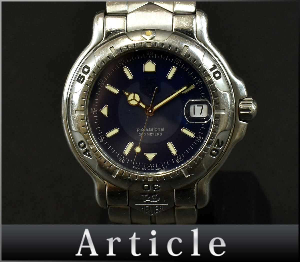 レ*ー様 TAG HEUER 6000 Series WH1115-K1 ジャン TAG HEUER 【TAG HEUER】タグホイヤー 6000シリーズ WH1115-K1