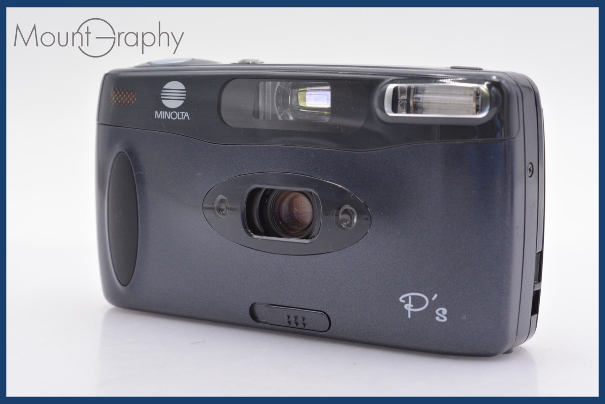 動作良好清掃済◇Minolta ミノルタ P's◇コンパクトフィルムカメラ 外観△ レンズ◎ 動作◎》 Minolta P's ミノルタ コンパクト