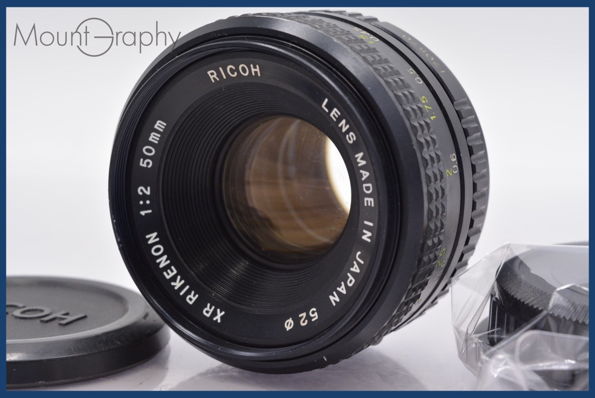 ★極上品★リコー XR500 RIKENON 50mm f2 L #1135 オールドレンズ】和製ズミクロンと呼ばれるレンズ「RICOH XR