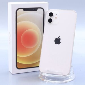 Apple iPhone12 64GB White A2402 MGHP3J/A バッテリ92% ■SIMフリー★Joshin3659【1円開始・送料無料】