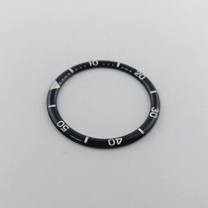 ドーム型 丸型 ベゼルインサート修理交換用 社外部品 ブラック 黒 【対応】セイコー ダイバー ボーイ SKX007 009 SRPD等 SEIKO