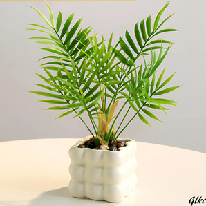 【水やりや植え替えが不要で、手間がかからない】 人工観葉植物 高さ30cm コンパクト 置くだけグリーン インテリア 手入れ不要