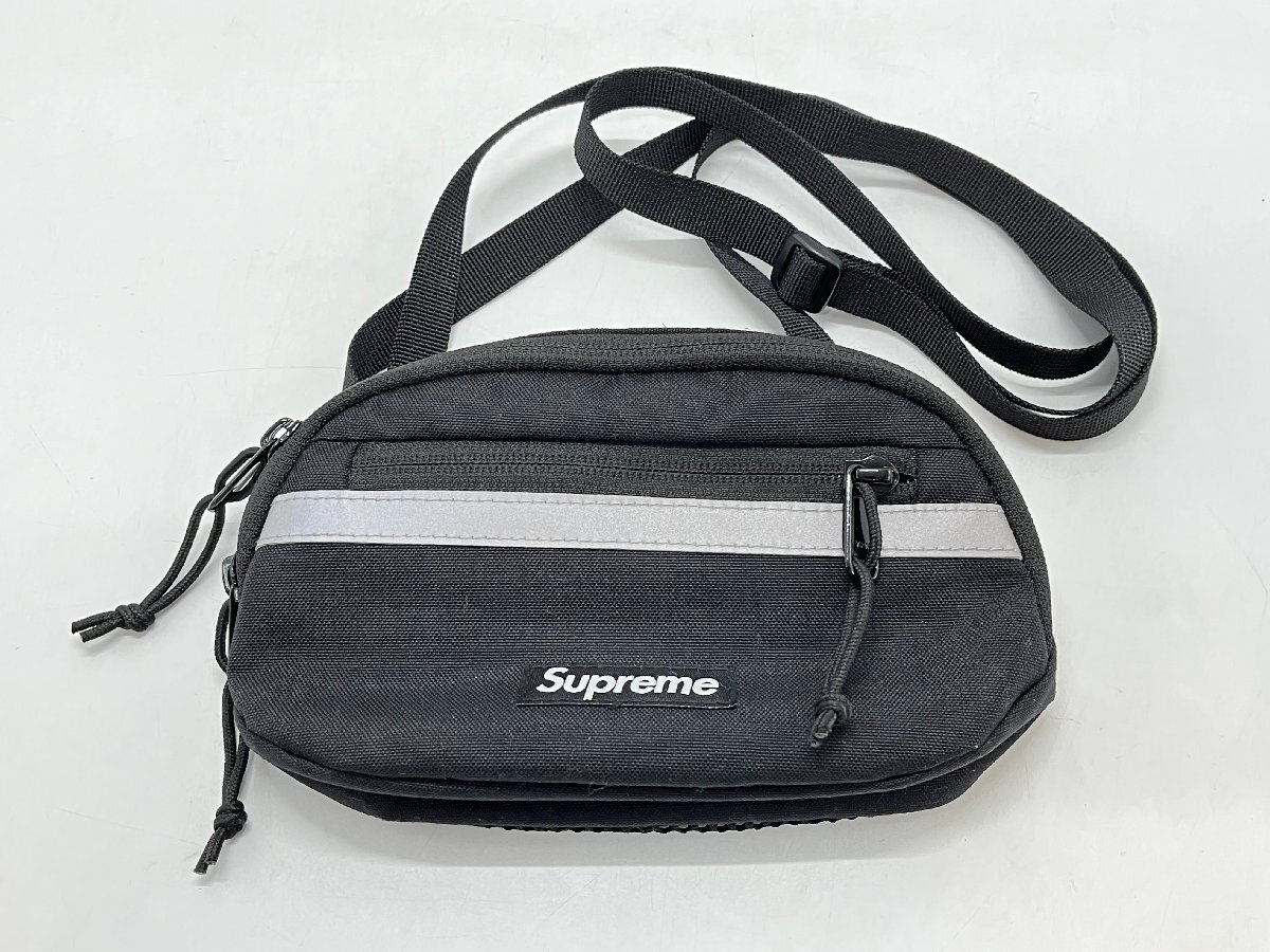 【美品・良品】Supreme ショルダーバッグ ブラック 美品 Supreme ブラック ショルダーバッグ - メルカリ