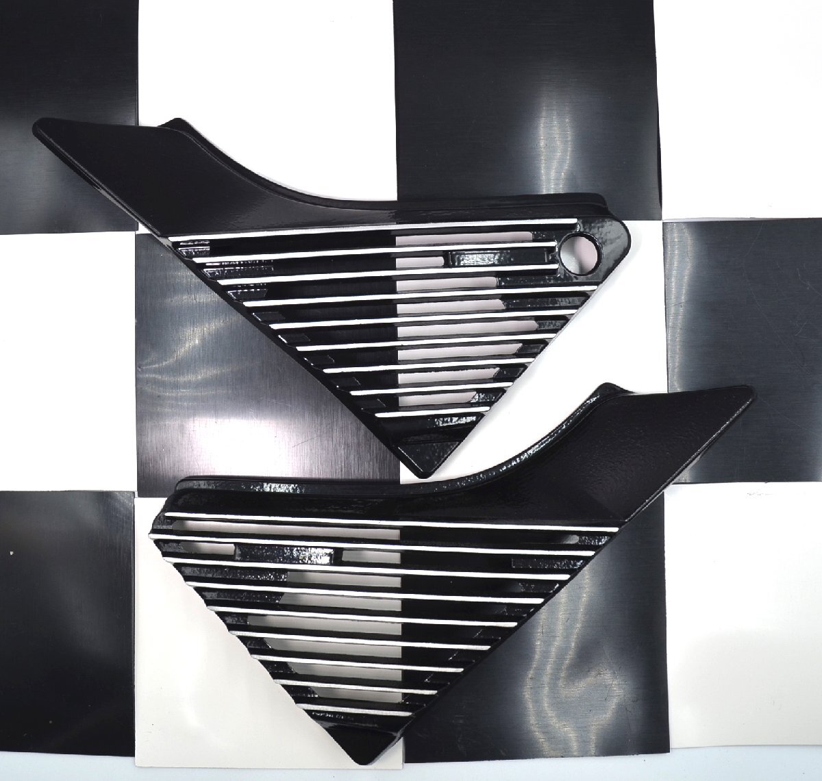 Z400FX　アルフィン　黒ロゴ有/Z550FX BEET キジマ　サイドカバー Yahoo!オークション - 中古 FX アルフィン ロゴ有/サイド