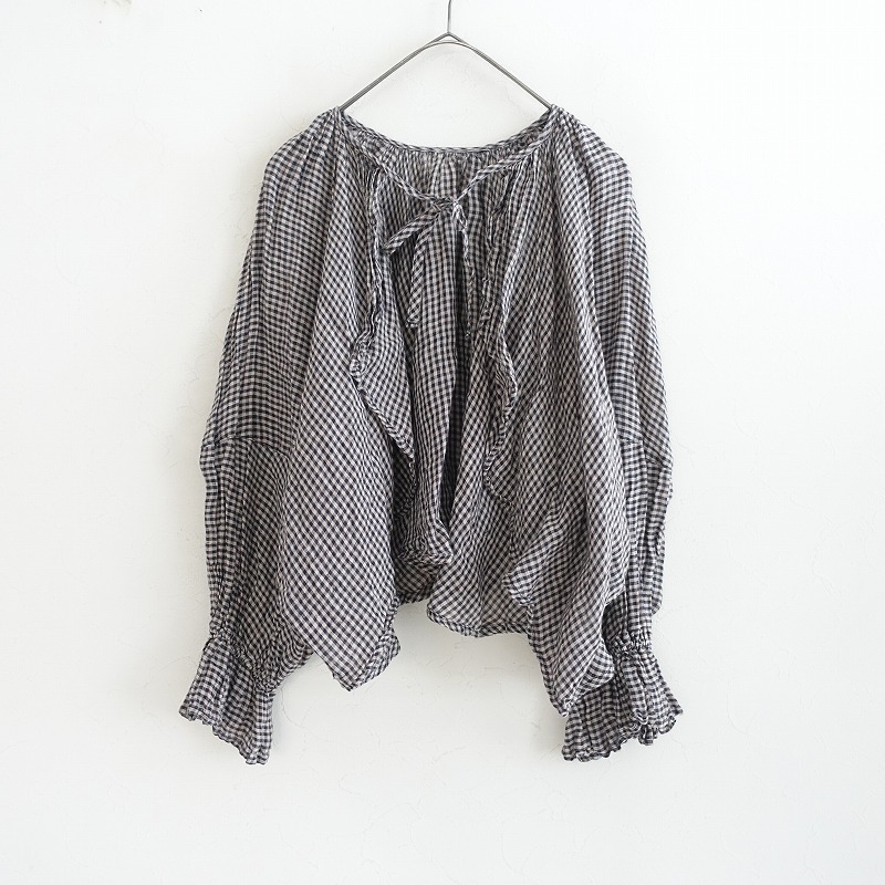 nestRobe リネンガーゼギンガムボレロブラウス リネンガーゼ・ | 吉祥寺店 | nest Robe Shop Blog | nest Robe