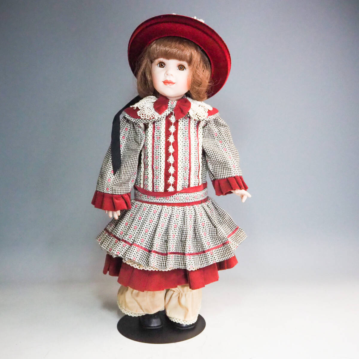 可愛いヴィンテージ磁器人形 ビスクドール 可愛いヴィンテージ磁器人形 ビスクドール