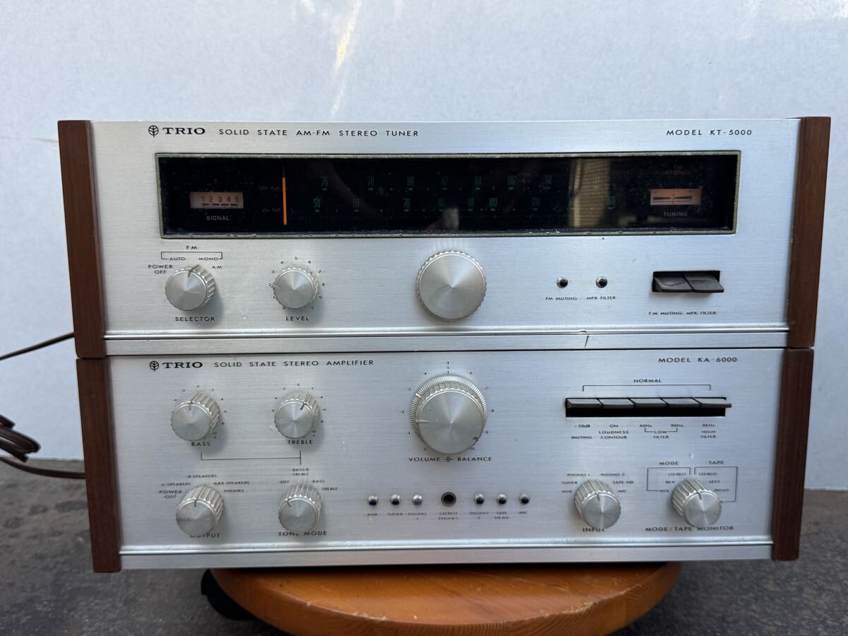トリオ KA-6000 プリメインアンプ 動作品 TRIO KA-6000の仕様 トリオ