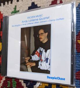 80's アンディ・ラバーン Andy LaVerne Quartet (CD)/ フローズン・ミュージック+2 Frozen Music SteepleChase SCCD-31244 1989年