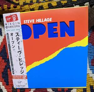 (紙ジャケCD) 70's スティーヴ・ヒレッジ Steve Hillage / オープン Open Virgin VJCP-68804 1979年