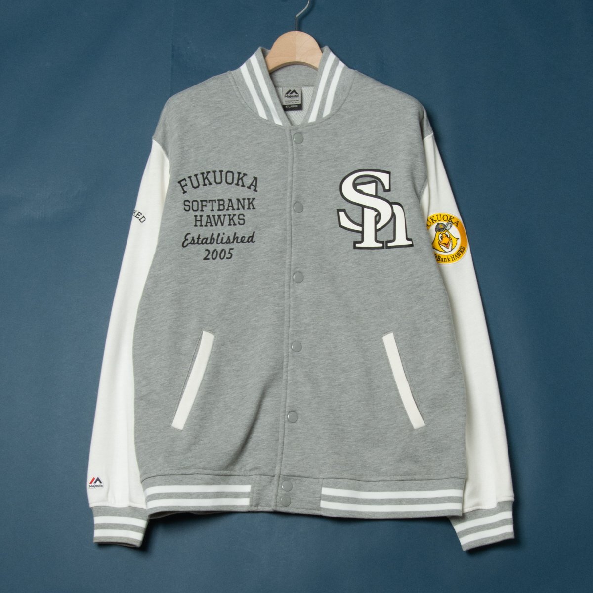 【美品】福岡ソフトバンクホークスSoftBank Hawks スタジャン L 福岡ソフトバンクホークス (フクオカソフトバンクホークス