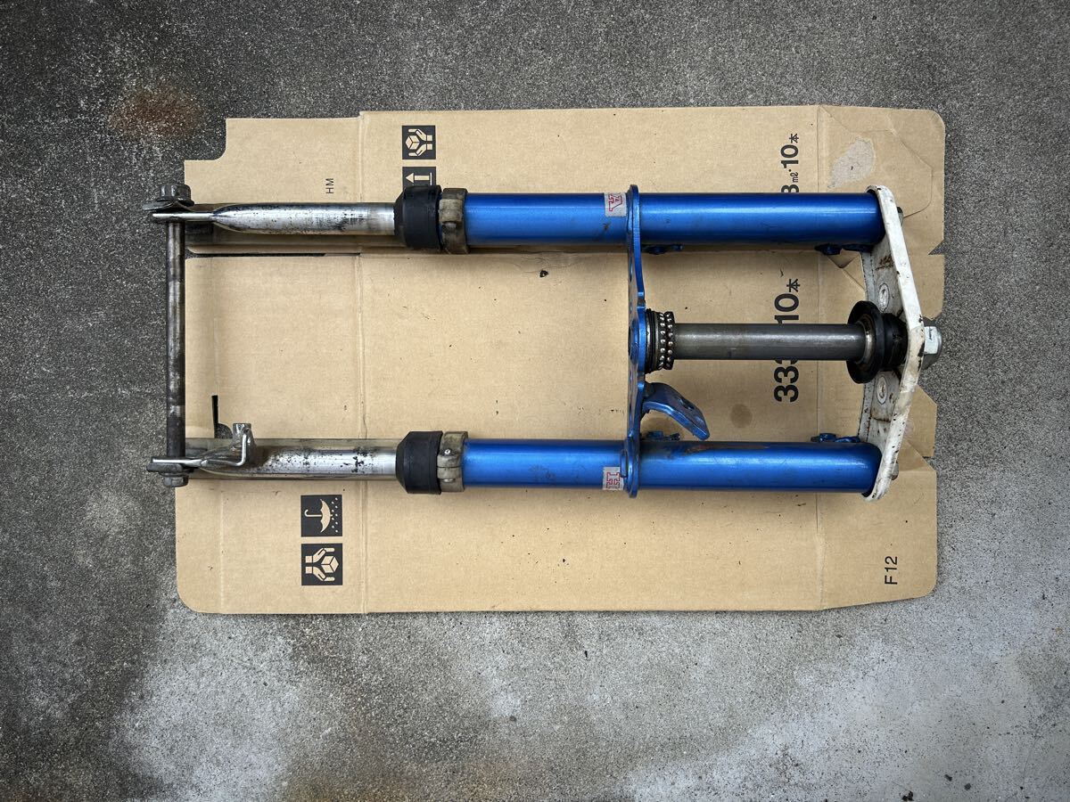 純正モンキーバハ フロントフォーク 5132wモンキーバハ(baja)用 フロントフォーク ホワイト