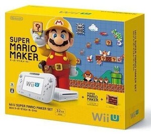 中古WiiUハード WiiU本体 スーパーマリオメーカーセット