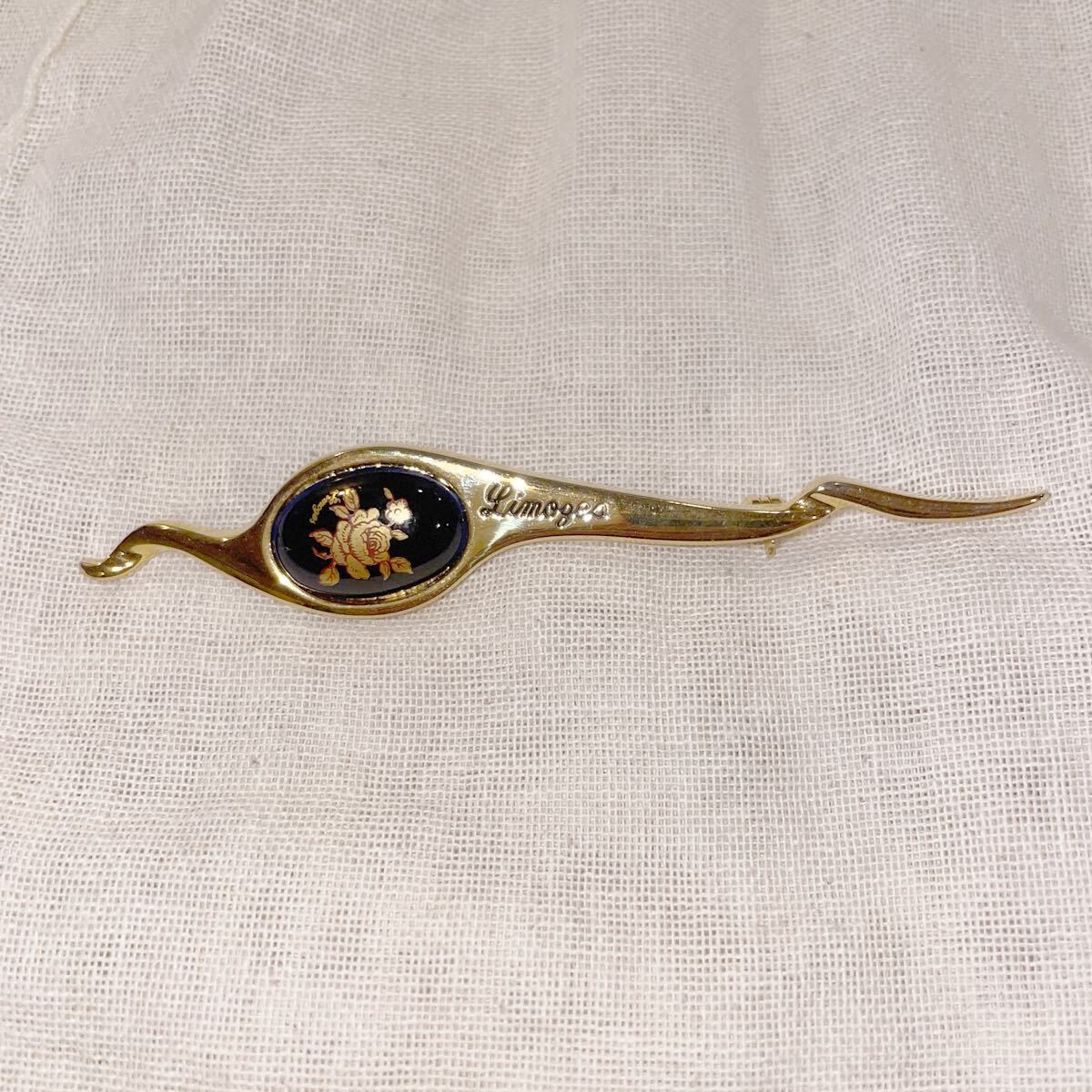 【シュウシュウ】リモージュ 貴婦人 ブローチ アンティーク シュウシュウ】リモージュ 貴婦人 ブローチ アンティーク シュウ