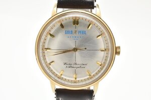 GOLD PFEIL ゴールドファイル 3針 メンズ ステンレススチール G21010 WATER RESISTANT ウォーターレジスタント