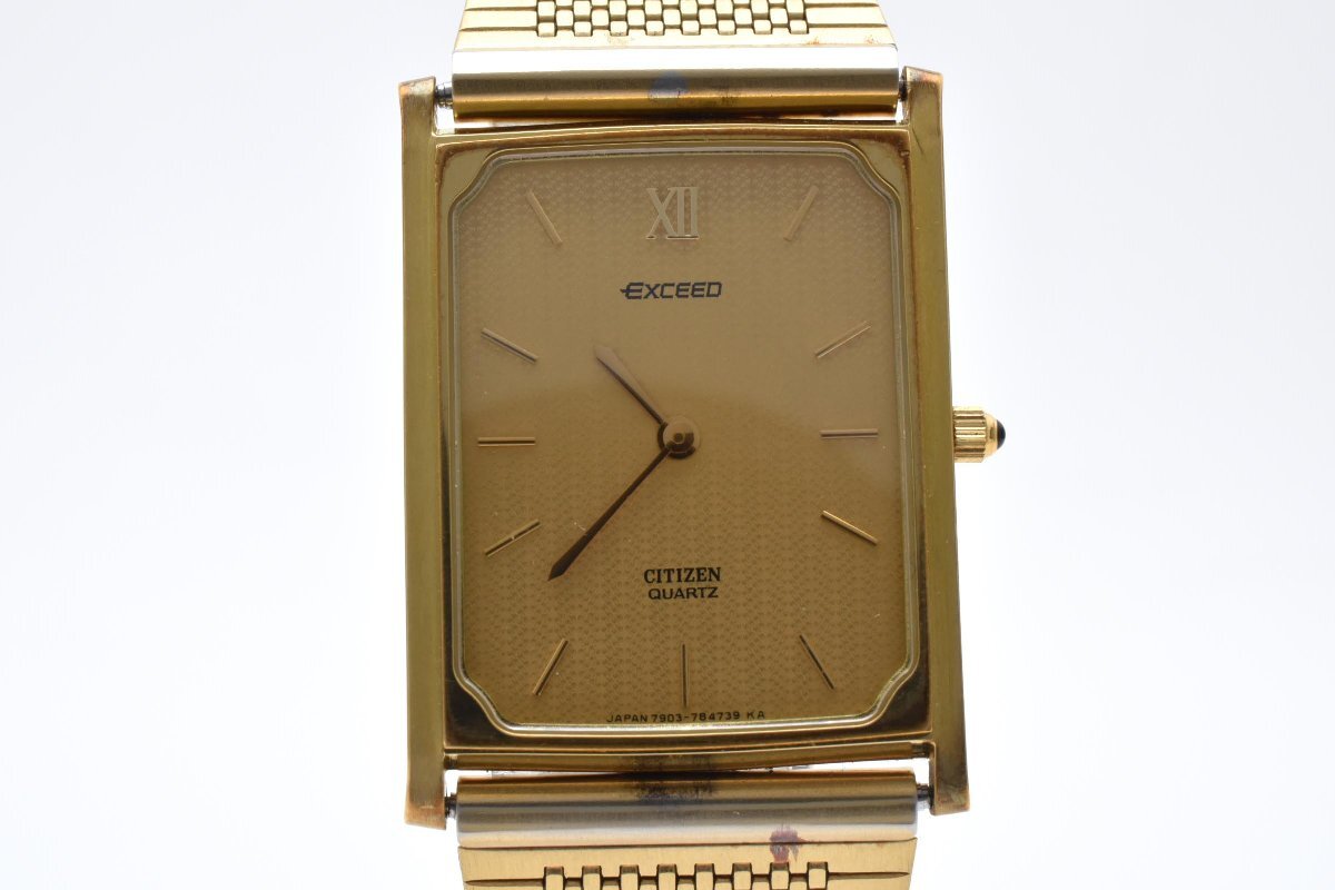【希少、ベルト未使用】CITIZEN　EXCEED　シチズン　エクシード CITIZEN EXCEED シチズン エクシード 限定400本 EC1127-68L